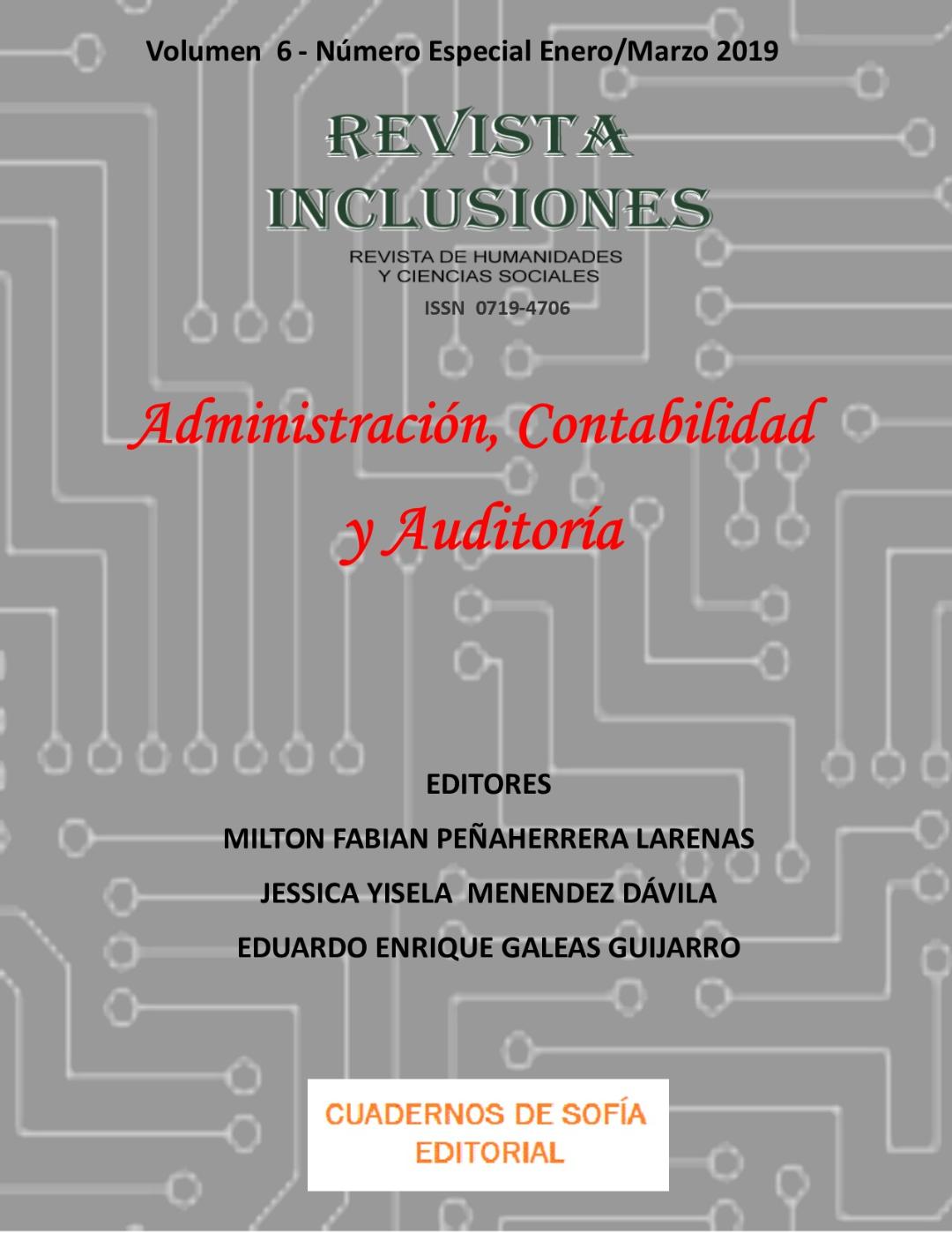 					Ver Vol. 6 Num Esp. Enero Marzo 2019 Administración, Contabilidad y Auditoría 
				