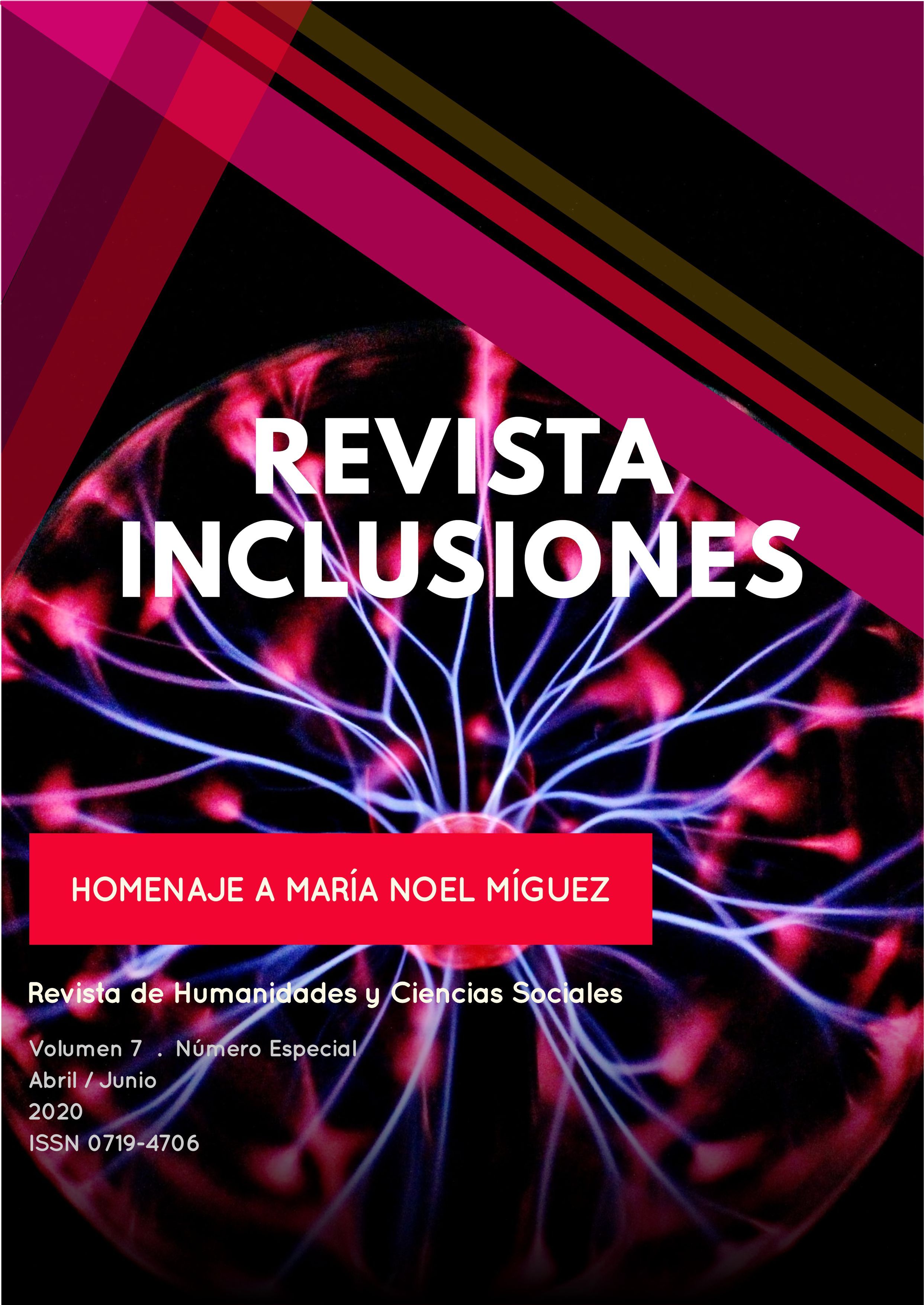 					Ver Vol. 7 Num Esp. Abril-Junio 2020 Homenaje María Noel Míguez
				