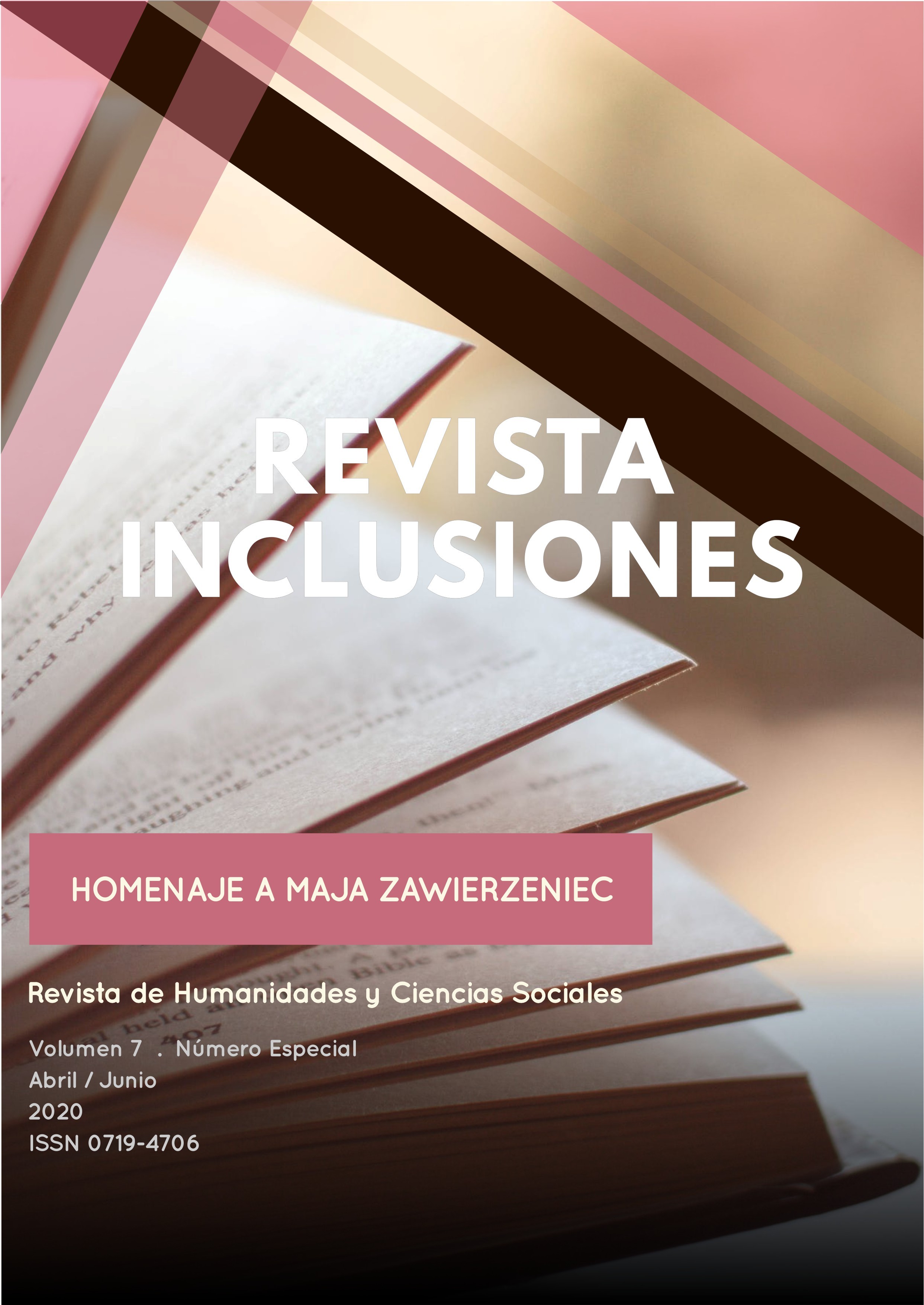 					Ver Vol. 7 Num Esp. Abril-Junio 2020 Homenaje Maja Zawierzeniec
				