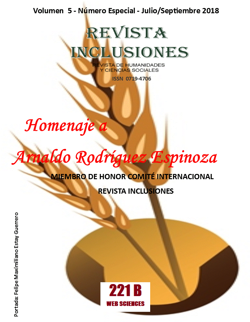 					Ver Vol. 5 Num Esp. Julio-Septiembre 2018 Homenaje Arnaldo Rodríguez Espinoza
				