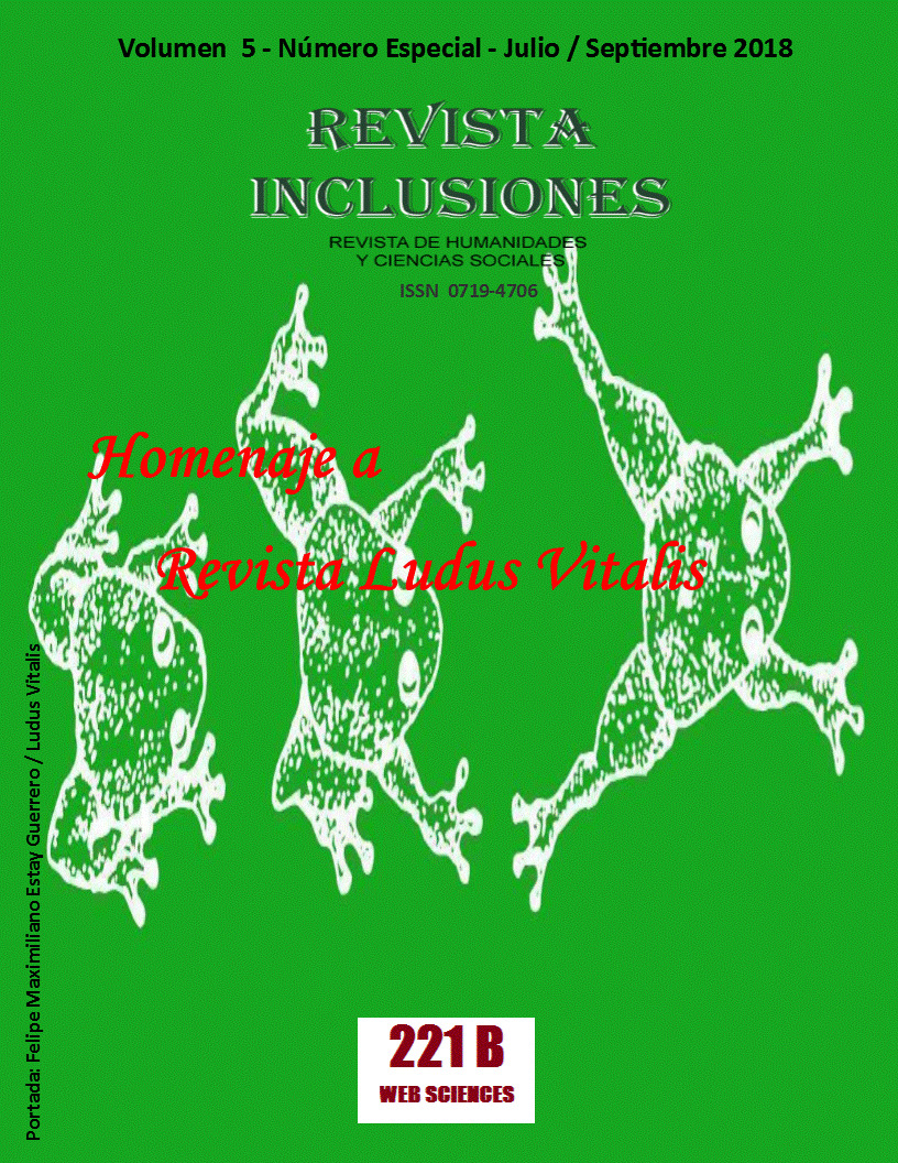 					Ver Vol. 5 Num Esp. Julio-Septiembre 2018 Homenaje Revista Ludus Vitalis
				