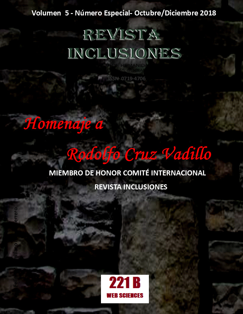 					Ver Vol. 5 Num Esp. Octubre-Diciembre 2018 Homenaje Rodolfo Cruz Vadillo
				