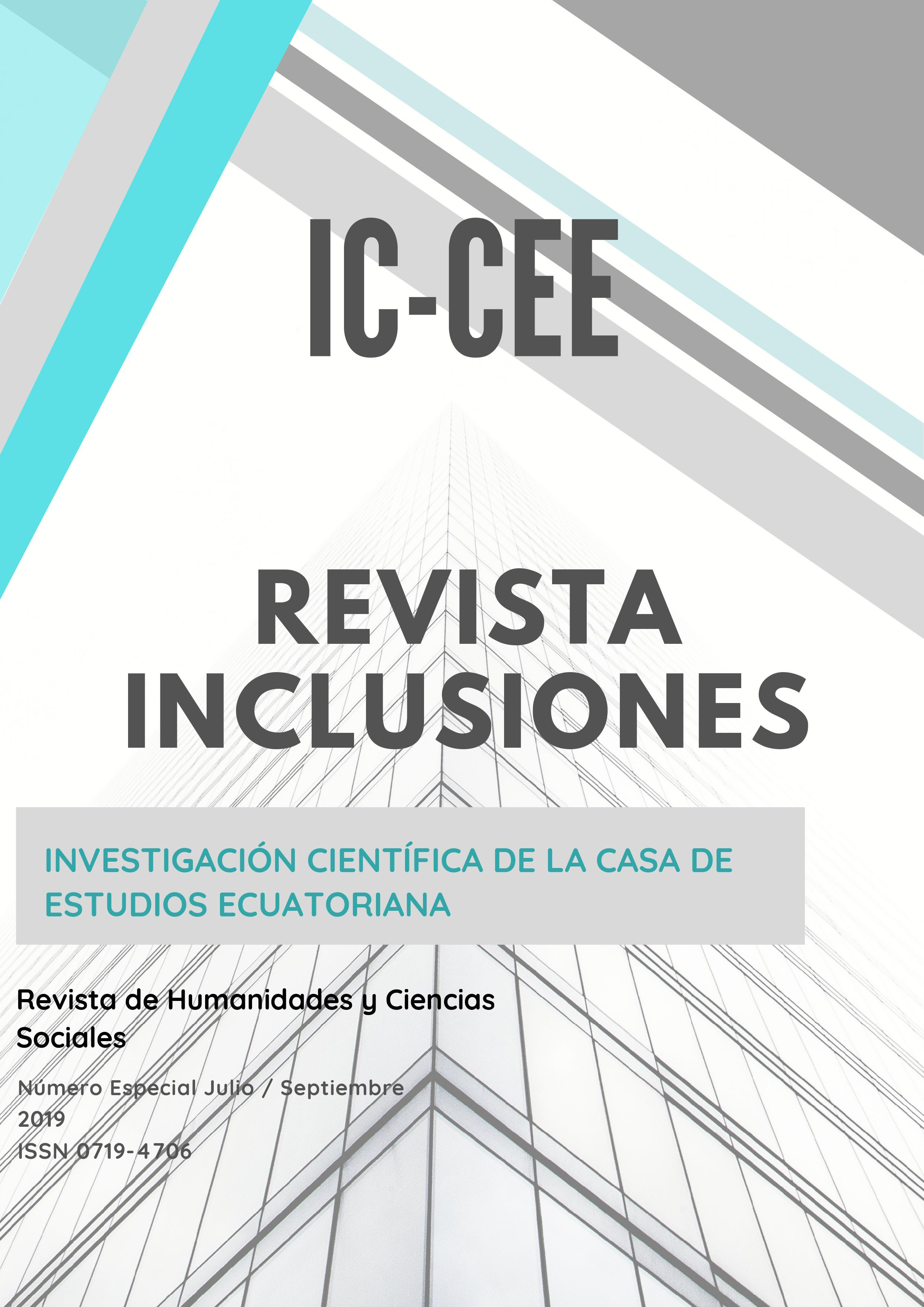					Ver Vol. 6 Num Esp. Julio-Septiembre 2019 Congreso Internacional de Investigación Universidad de Ambato Ecuador
				